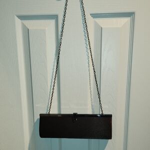 Elegant Dark Brown Clutch Bag